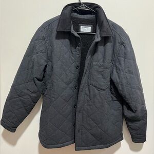 Men’s Old Navy Fleece Lined Quilted Jacket Size Medium NWT